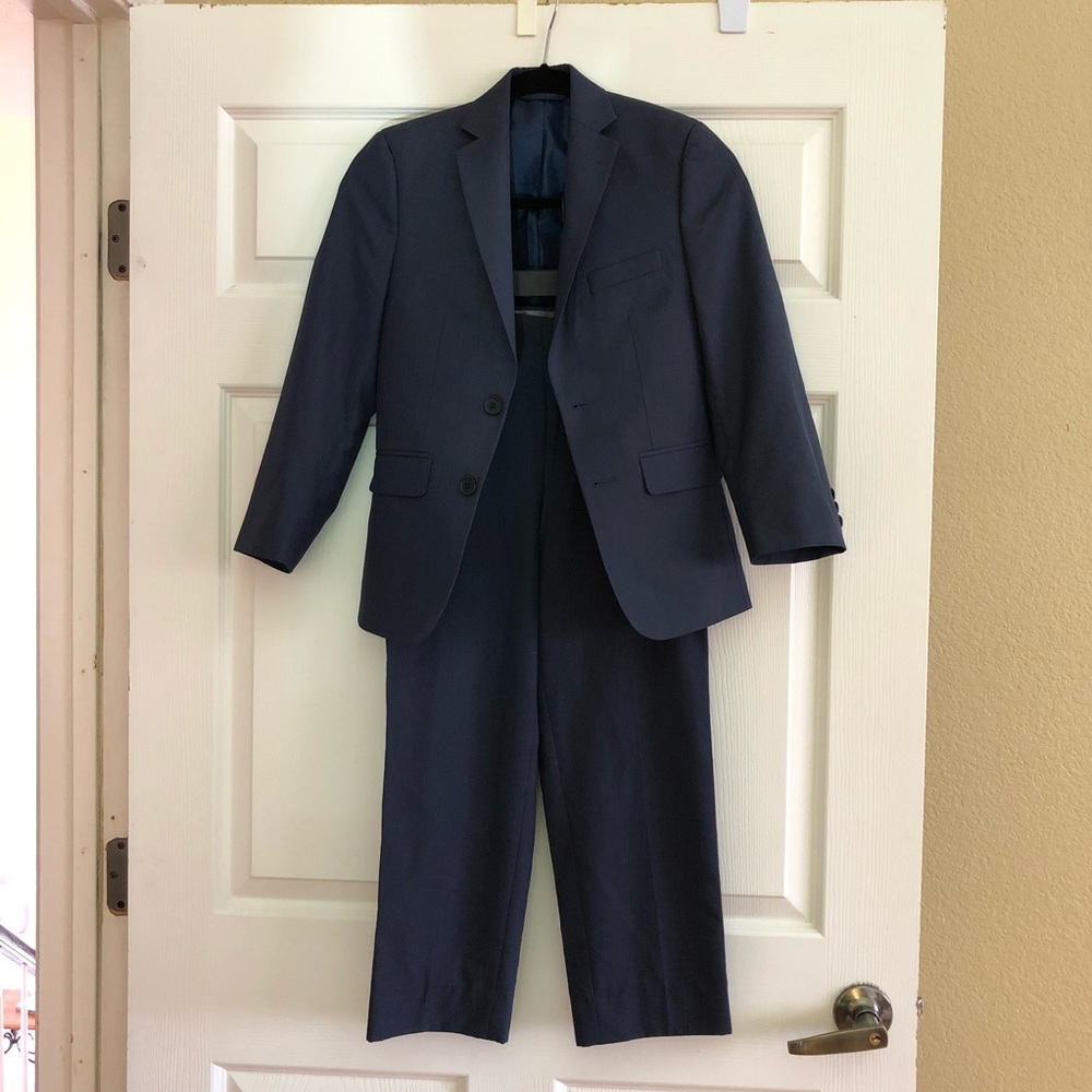 Boys Joseph & Feiss Navy blue suit
